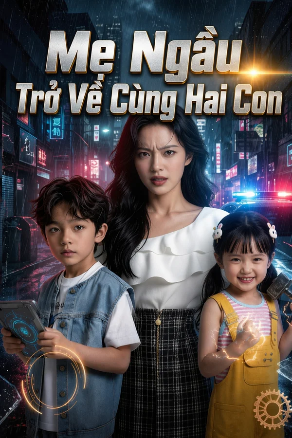 Mẹ Ngầu Trở Về Cùng Hai Con